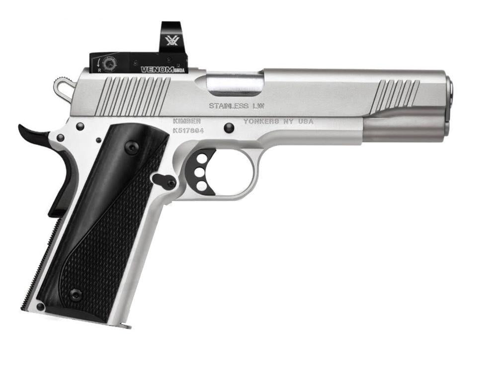 Kimber Stainless LW 1911 .45 ACP Pistol with Red Dot