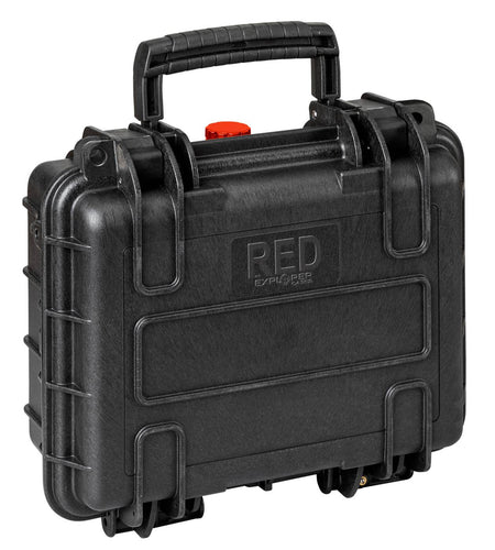 Explorer Red Double Pistol Hard Case Black with Pre-Cubed Foam