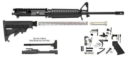 Del-Ton AR-15 16" Mid-Length Light Weight Rifle Kit