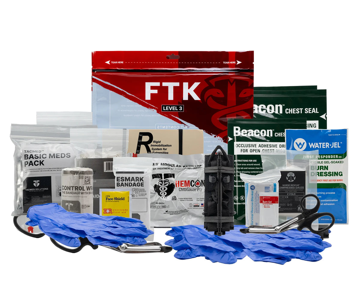 TacMed Solutions Level 3 SOF Tourniquet Field Trauma Kit