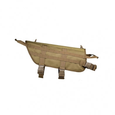 NCSTAR K9 Tactical Dog Vest Large Tan with Metal Rings and MOLLE Webbing