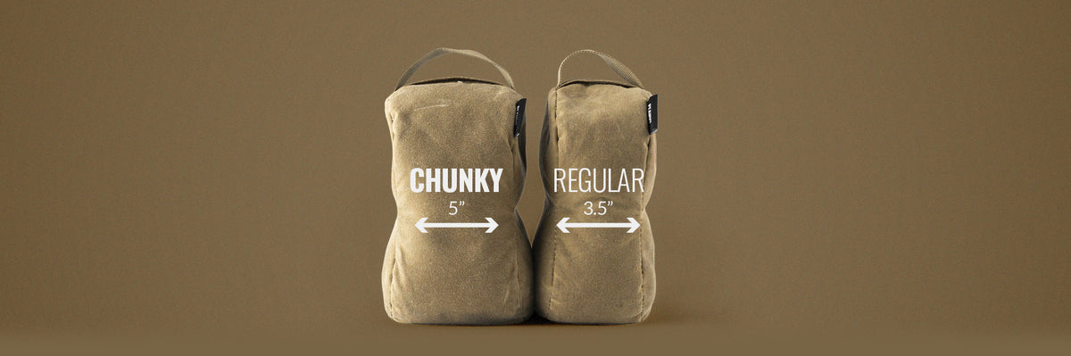 MDT Support Bag Chunky Peanut - Waxed Canvas, SPEX Lite Fill, Grulla