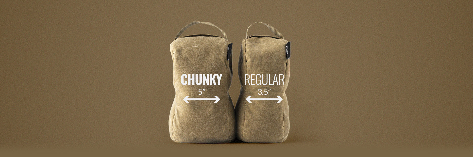 MDT Support Bag Chunky Peanut - Waxed Canvas, SPEX Lite Fill, Grulla