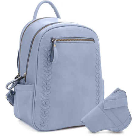 Jessie & James Madison CCW Backpack Purse Blue 13.4H x 9.6W x 6.25D