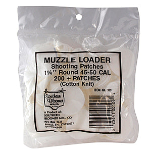Southern Bloomer 1.25in Black Powder Bore Cleaning Patches 200+ Per Pack