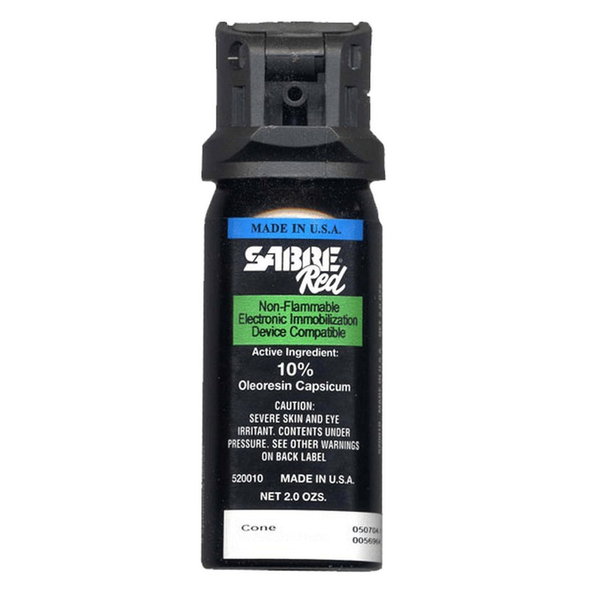 SABRE LAW RED 2 oz 10% OC Cone MK-3 Spray 25PK