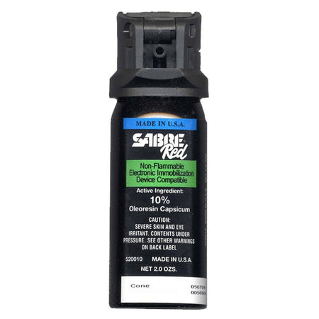 SABRE LAW RED 2 oz 10% OC Cone MK-3 Spray 25PK