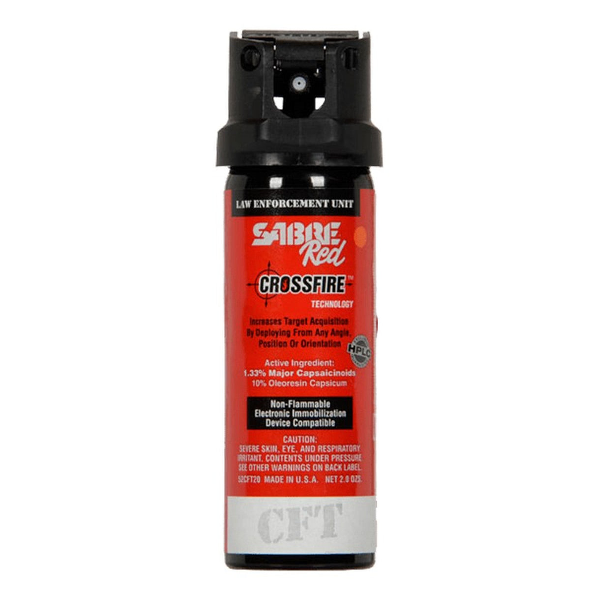 SABRE LAW RED MK-3.5 Crossfire Stream 1% OC 1% Tear Gas 2oz 25/Pack