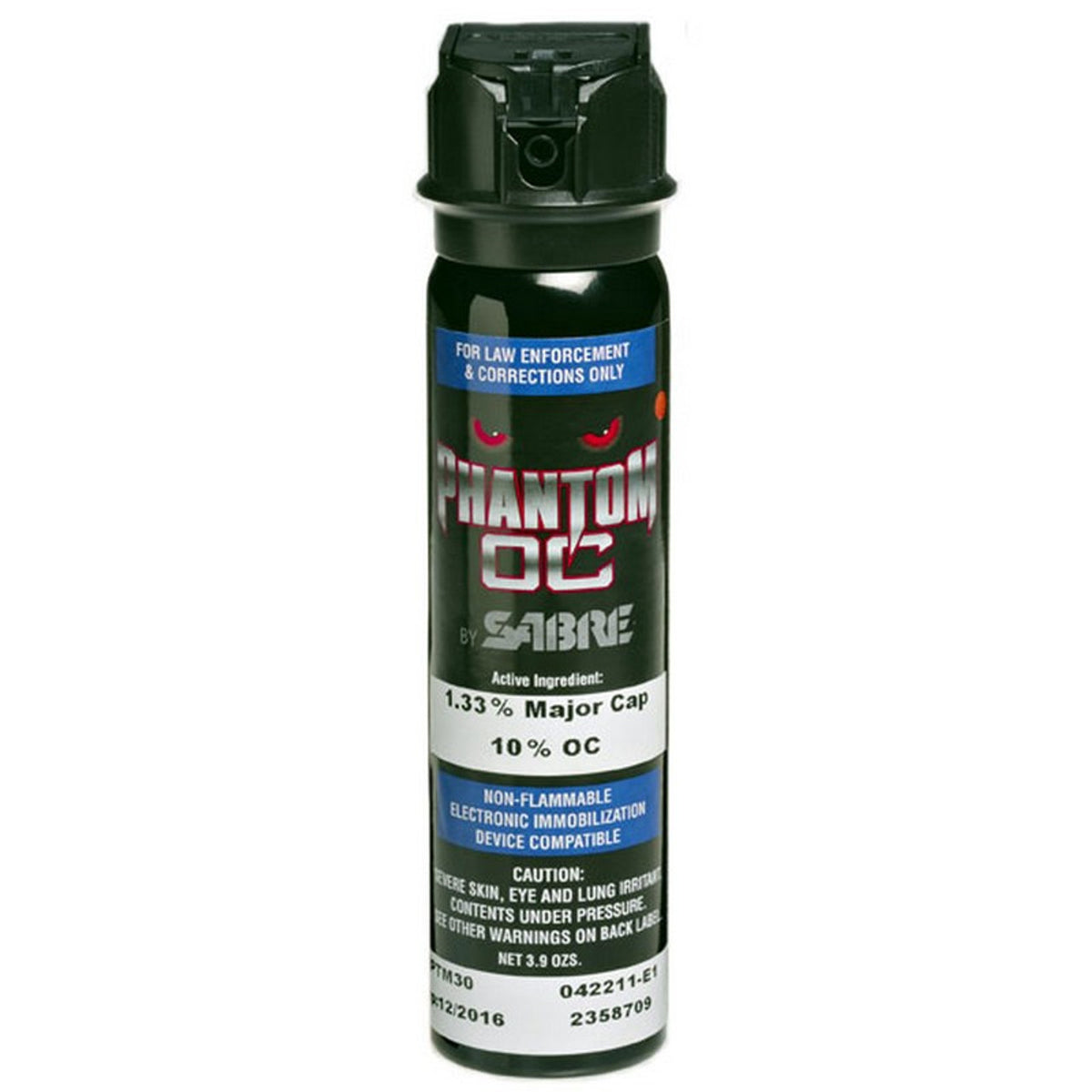 SABRE LAW RED MK-4 Phantom 10% OC 3.9oz Level III 25/Pack