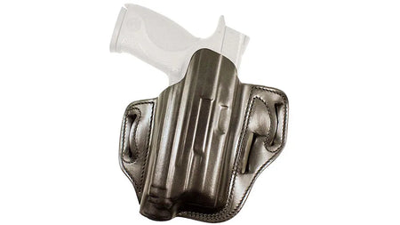 DeSantis Speed Lite Right-Hand Black Leather Holster Glock 17 22 31 TLR-1/X300