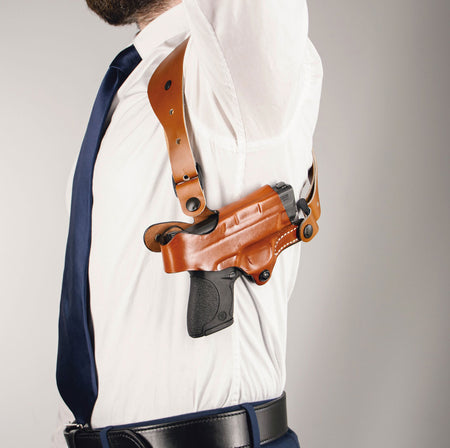 DeSantis NY Undercover Shoulder Rig LH Holster Glock 17/19/22/23/26/27