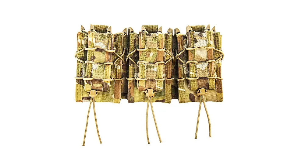 High Speed Gear Triple Double Decker Mag Shingle MOLLE Multicam Rifle and Pistol