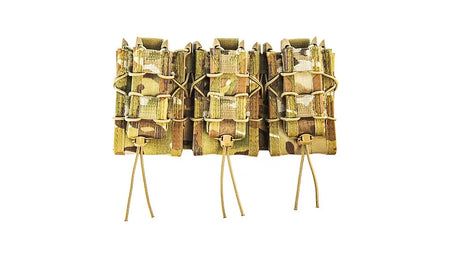 High Speed Gear Triple Double Decker Mag Shingle MOLLE Multicam Rifle and Pistol
