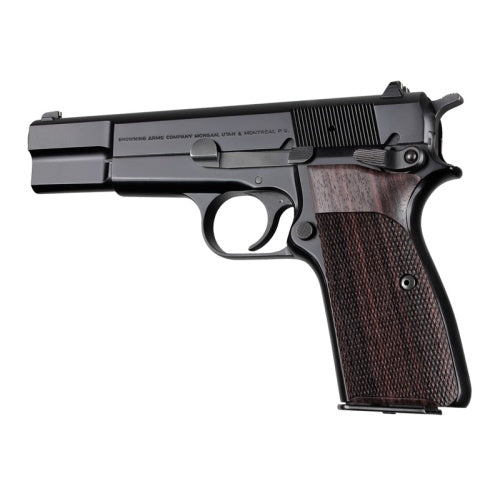 Hogue Browning HiPower Grips Smooth Rosewood