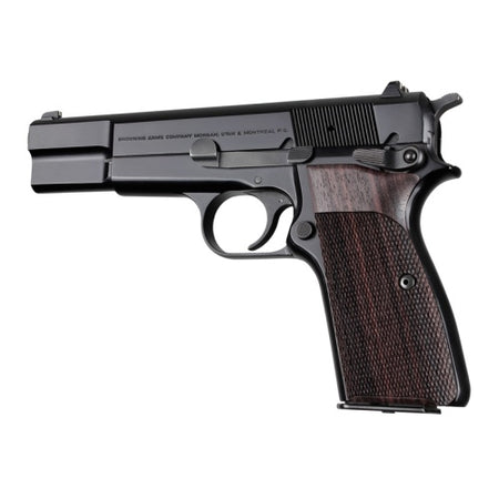 Hogue Browning HiPower Grips Smooth Rosewood