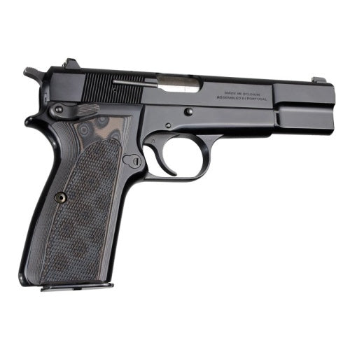 Hogue Browning HiPower Piranha G10 GMascus Black and Grey