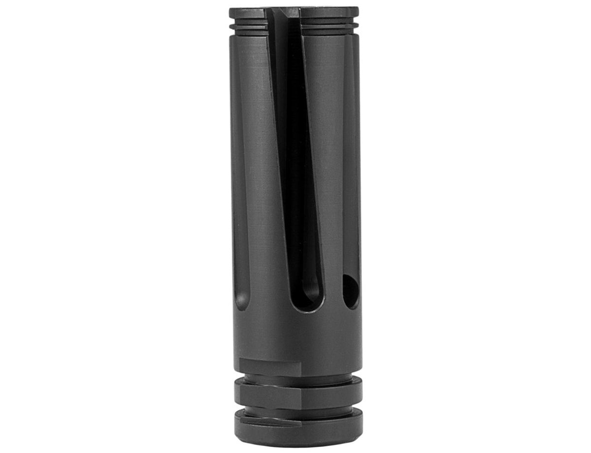 Mission First Tactical AR15 E-VOLV Muzzle Flash Hider Black 1/2x28