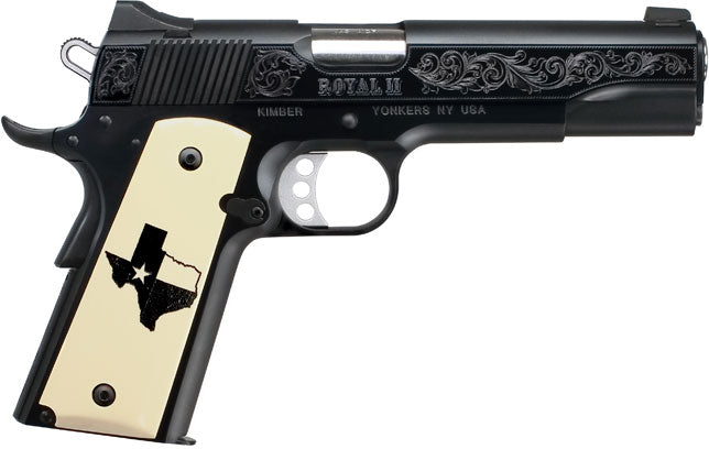 Kimber Royal II .45 ACP Engraved Blued Pistol