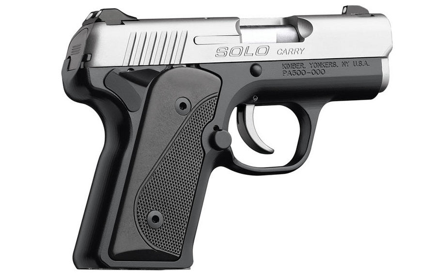 Kimber Solo Carry 9mm Pistol, Black/Stainless Finish