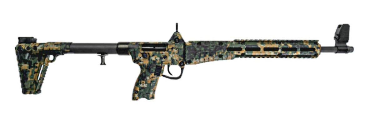 Kel-Tec SUB-2000 9mm Rifle, Woodland Digital Camo