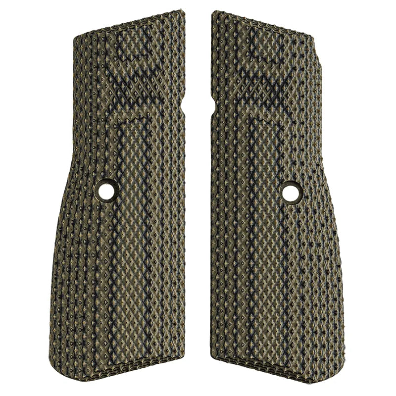 FN High Power G10 Grips in Dirty Olive