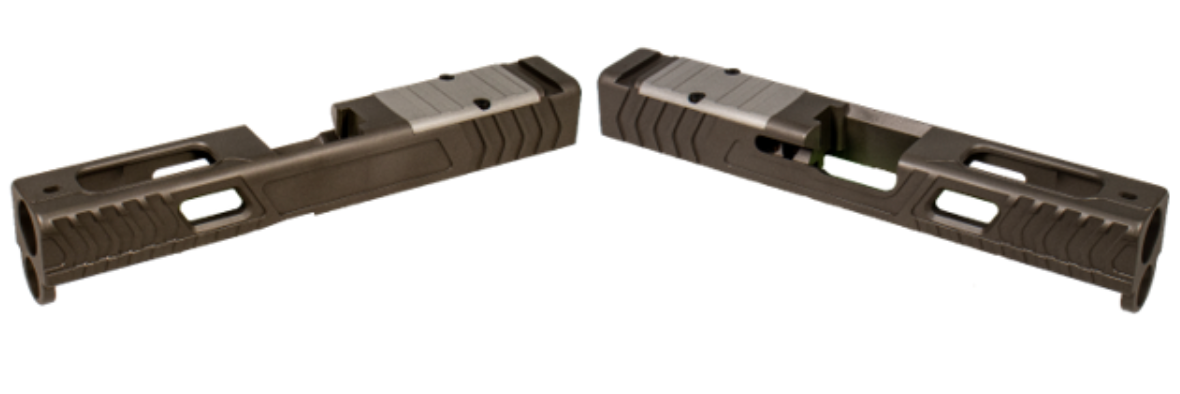 Shark Coast Greasy G19 G3 Black Slide - RMR Optic Cut