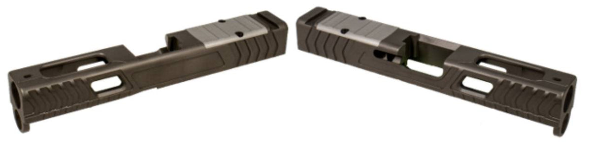 Shark Coast Greasy G19 G5 Black Slide - RMR Optic Cut