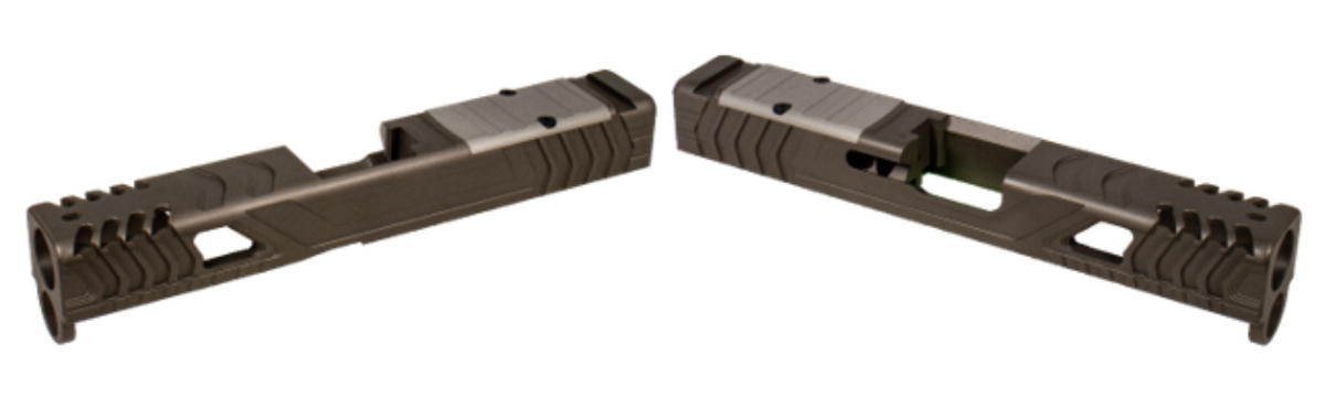 Shark Coast Method G43X Black Slide - Shield RMSc Cut