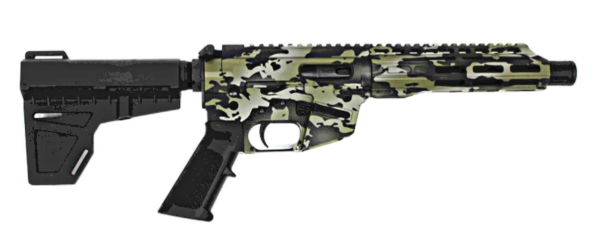 Freedom Ordinance 9mm Multi-Caliber Pistol with 33-Round G17 Magazine, Multicam Cerakote