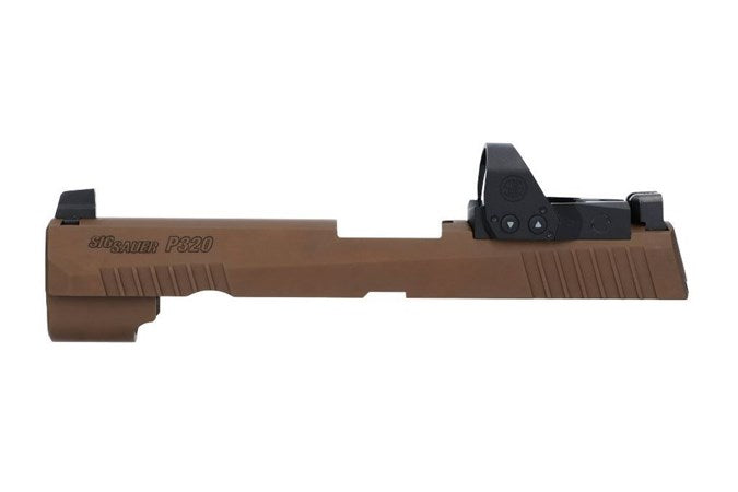 SIG Sauer P320 Pro 3.9" Romeo 1 Slide Assembly Coyote Tan