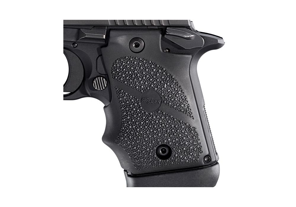 SIG SAUER 938 Grip Set Plastic with Rubber Inserts Black