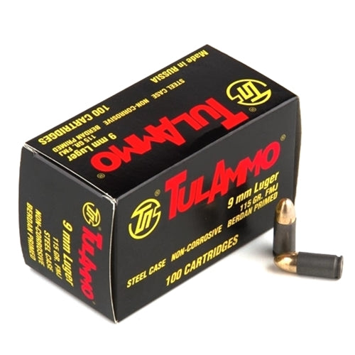 Tulammo .223 Remington Rifle Ammo TULAMMO Full Metal Jacket FMJ 55 grain 