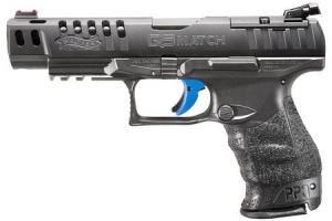 dWALTHER LE PPQ M2 Q5 MATCH 9MM PSTL 3-15RD MAGS TRITIUM N.S.