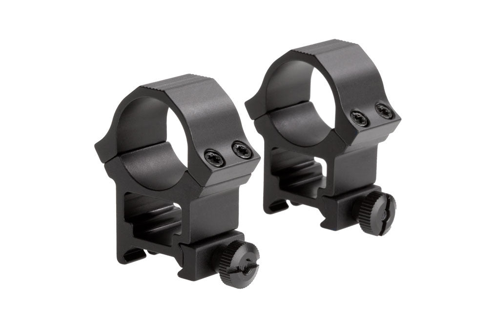 Sun Optics 1" High Sport Scope Rings Black