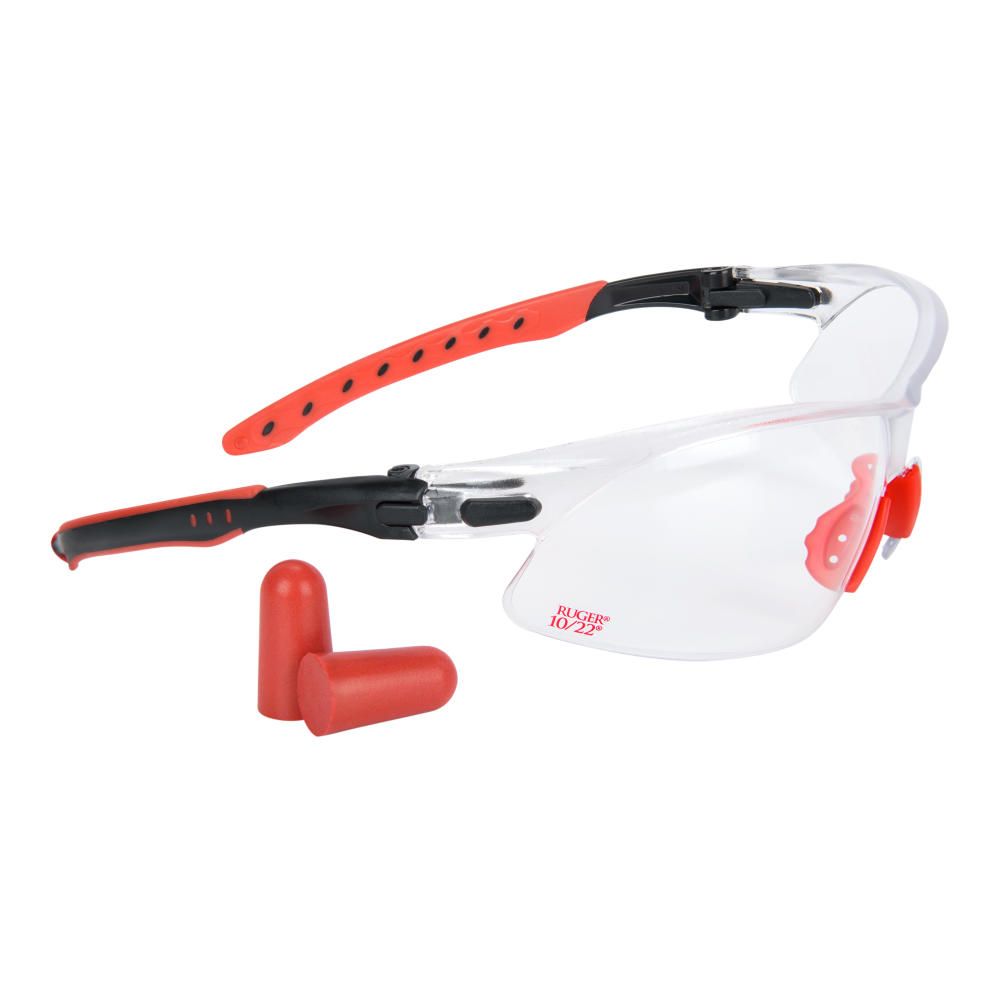 Allen Ruger 10/22 Safety Glasses & Foam Plug Combo