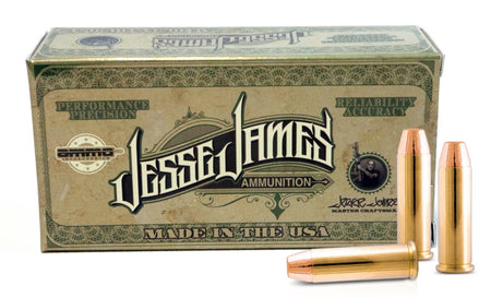 Ammo Inc .38 Special Handgun Ammo JESSE JAMES Total Metal Jacket TMC 125 grain 