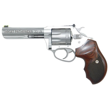 Charter Arms Pathfinder .22LR Revolver Stainless with Rosewood Grips