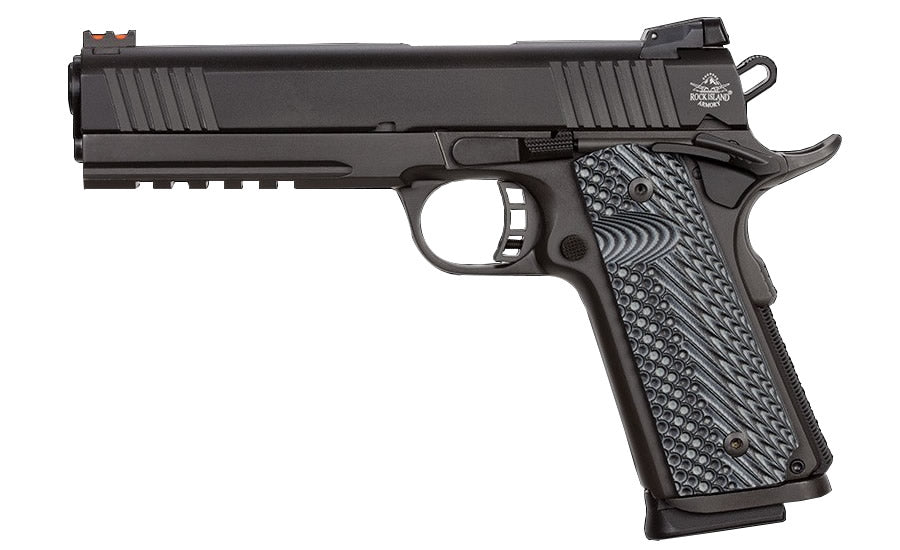 Rock Island 1911 TAC Ultra Full Size 10mm Pistol, Black Finish, 8+1 Capacity