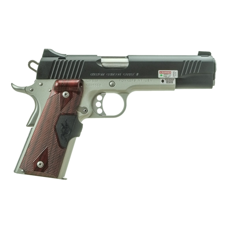 Kimber Crimson Custom Carry II .45 ACP Pistol - Blued/Stainless Finish