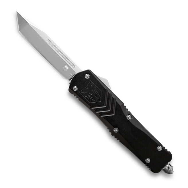 CobraTec Large FS-X Black Tanto Non-Serrated Folding Knife