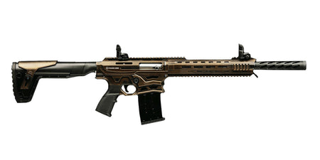Panzer AR12 PRO 12 Gauge Semi-Automatic Shotgun, Bronze Cerakote