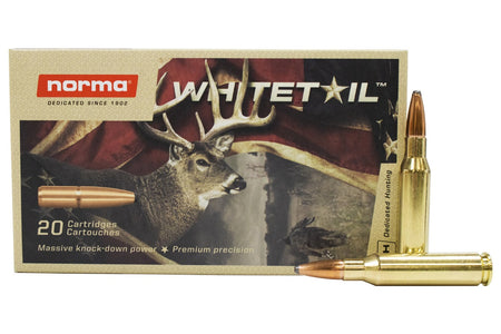 Norma 6.5mm Creedmoor Rifle Ammo  Pointed Soft Point JSP 140 grain 