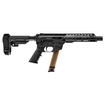 Freedom Ordnance 9mm Black Pistol 8-Inch Barrel No Brace