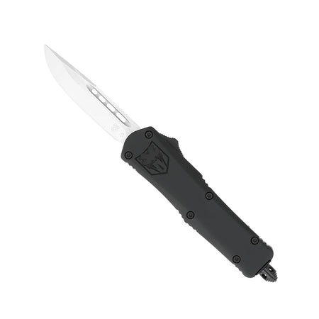 CobraTec SM FS-3 Black Drop Plain Edge OTF Knife