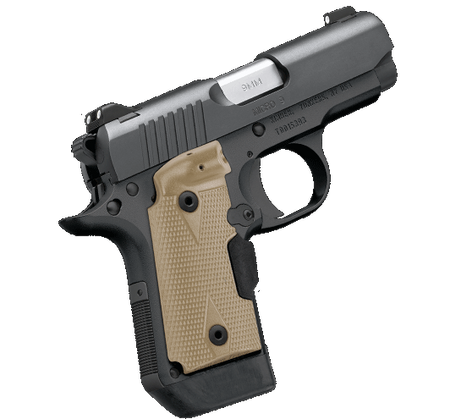Kimber Micro 9 9mm Pistol, Black/Desert Grip