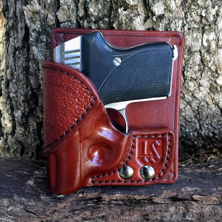 BearCreek Mahogany Holster for LW Seecamp - Right Hand