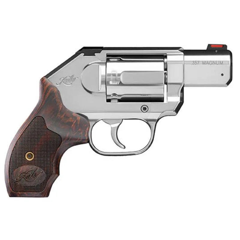 Kimber K6S DCR .357 Mag Stainless Revolver, Wood Grips