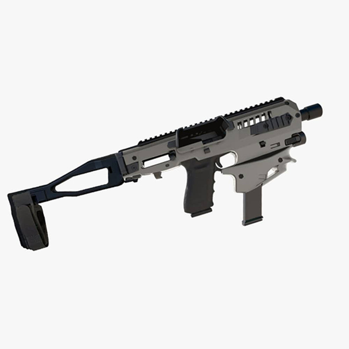 CAA Micro Conversion Kit Glock 34/35/41 Gray Chassis