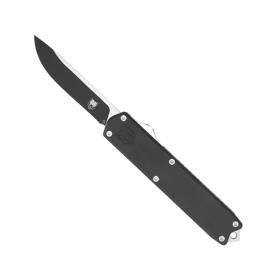 CobraTec Dominator Out-the-Front Knife Black Finish