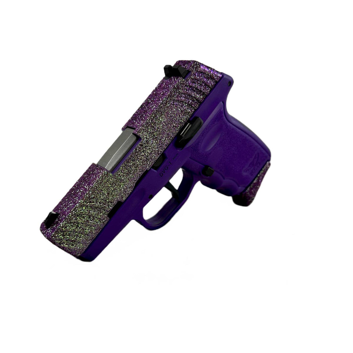 SCCY DVG-1 9mm Pistol - Glitter Joker Slide / Purple Grip